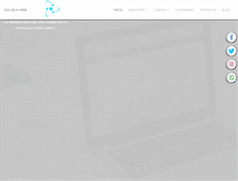 Tablet Screenshot of escuelaweb.com.mx
